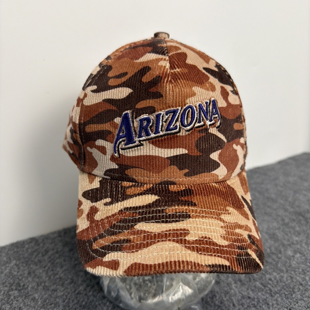 NEW Camo New Era Corduroy Baseball Cap Arizona Diamondbacks Snapback Hat NWT